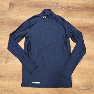 Under Armour Navy Compression Long Sleeve Top